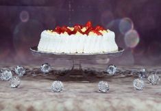 ALZATA IN PLASTICA TRASPARENTE D 30 CM