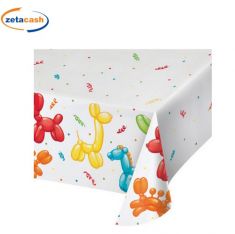 TOVAGLIA IN CARTA DISEGNO BALLOONS ANIMAL 137 X 259 CM