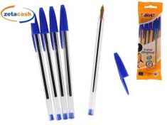 CONF 5 PENNE A SFERA BIC BLU