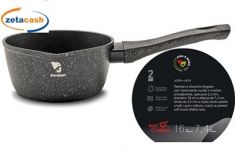 PENTOLA CONICA 1 MANICO IN ALLUMINIO FORGIATO DIAMETRO 16 CM