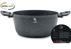 CASSERUOLA 2 MANICI IN ALLUMINIO FORGIATO DIAMETRO 24 CM