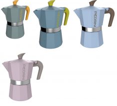 CAFFETTIERA DA 2 TAZZE CON LEGA IN ALLUMINIO ALIMENTARE