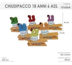 MOLLETTINA 18 ANNI 5 CM