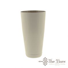 BOSTON SHAKER IN ACCIAIO INOX BIANCO