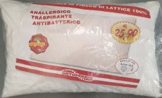 GUANCIALE IN FIOCCO DI LATTICE 100% ORTOPEDICO