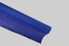 TOVAGLIA DAMASCATA BLU SCURO IN CARTA