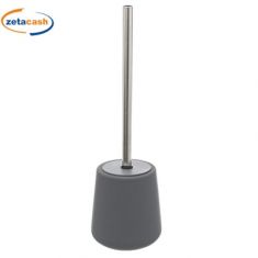 SCOPINO CON PORTASCOPINO CERAMICA GRIGIO OPACO H39 D12CM