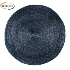 SOTTOPIATTO CON PERLINE BLU DIAMETRO 35 CM