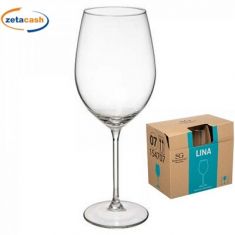 CALICE ACQUA LINA VETRO 6 PEZZI 54CL
