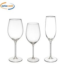 SET 18 CALICI VETRO LINA CONFEZIONE REGALO