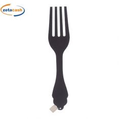 FORCHETTA IN LEGNO NERO CM 12X78