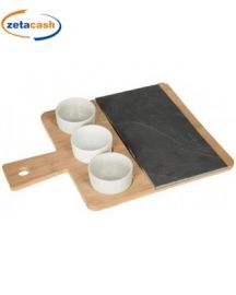 SERVIZIO DA APERITIVO 4 PEZZI