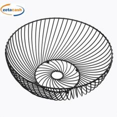 FRUTTIERA TRAFORATA D 30 CM NERO