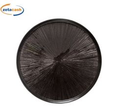 PIATTO ASTRA CERAMICA D28CM COL NERO