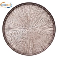 PIATTO ASTRA IN CERAMICA CON RIVESTIMENTO IN VETRO D21