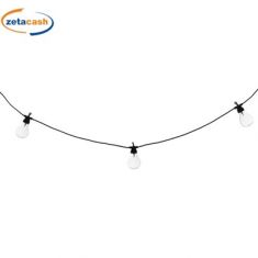 FASCIO DI LUCI DA 10 LAMPADINE A ENERGIA SOLARE