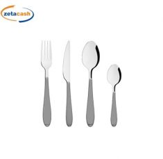 SET 24 POSATE HAPPY POP GRIGIO