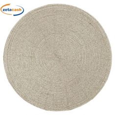 SOTTOPIATTO CON PERLINE ORO CHIARO DIAMETRO 35 CM