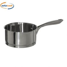 CASSERUOLA 1 MANICO RESILIENZA ACCIAO INOX INDUZ D18CM
