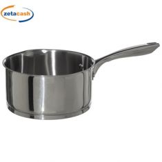 CASSERUOLA 1 MANICO RESILIENZA ACCIAIO INOX INDUZIONE D20CM