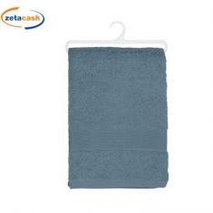 TELO BAGNO IN COTONE AZZURRO CM 100X150