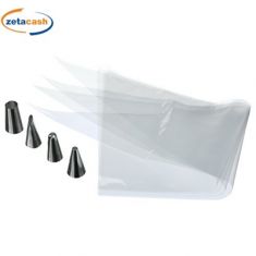 SAC A POCHE MONOUSO CON 4 BECCUCCI IN METALLO