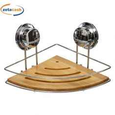 MENSOLA DA BAGNO IN METALLO E BAMBOO MAX 6 KG