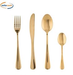 SERVIZIO POSATE COL ORO 16 PEZZI