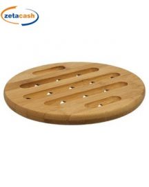 SOTTOPENTOLA IN BAMBOO CON FORI DIAM 18 CM