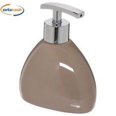 DISPENSER PORTASAPONE IN CERAMICA H 10 TORTORA