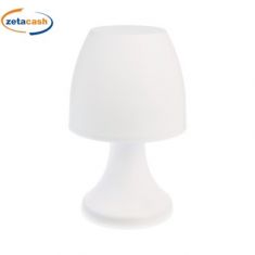 LUME IN PLASTICA BIANCO A LED DIAM 12 X H20 CM