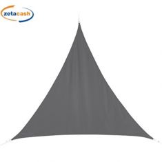 VELA OMBREGGIANTE IMPERMEABILE GRIGIO 3 X 3 X 3 METRI