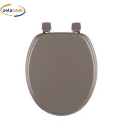 SEDILE WC LEGNO TORTORA MIS STANDARD 45X34,5CM FISSAGGI PLAS