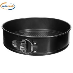 TORTIERA IN ACCIAIO ANTIADERENTE CON CERNIERA DIAM 26 X H7