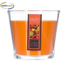 CANDELA PROFUMATA FRUTTI ESOTICI 500GR VASETTO VETRO