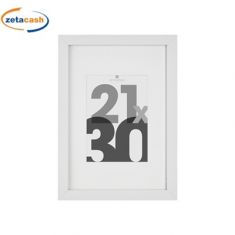 CORNICE DA PARETE IN LEGNO BIANCA CM 21X30