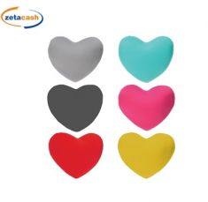 CUSCINO ANTI STRESS A FORMA DI CUORE CM 32X26X8