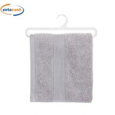 ASCIUGAMANI PER LE MANI IN COTONE TORTORA CHIARO CM 50X90