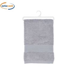 TELO BAGNO IN COTONE TORTORA CHIARO CM 100X150