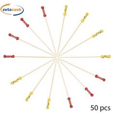 STECCHINI IN BAMBOO PER COCKTAIL 50 PEZZI