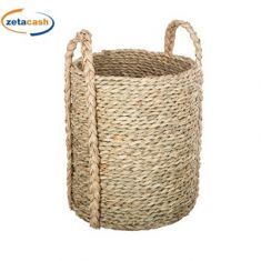 CESTA PICCOLA TONDA IN ALGHE NATURALI