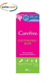 CAREFREE SALVASLIP COTTON FEEL ALOE 20 PEZZI