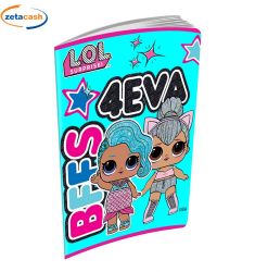 QUADERNO LOL SURPRISE QUADRETTONI
