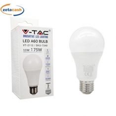 11W A60 E27 LED PLASTIC BULB 6400K