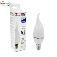 LAMPADINA LED CHIP SAMSUNG E14 5,5W COLPO DI VENTO 3000K