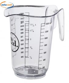 CARAFFA GRADUATA 1 LITRO E MEZZO