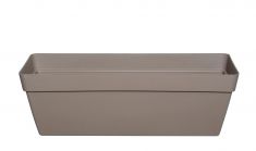 FIORIERA RETTANGOLARE PLASTICA MELROSE CM. 60 MOCCA