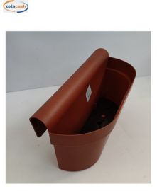 BALCONETTA MELROSE ESPRIT 50X20X20H CM TERRACOTTA
