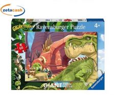 PUZZLE DINOSAURI 60 PEZZI