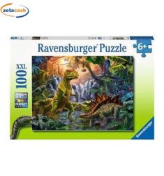 PUZZLE 100 PZ L'OASI DEI DINOSAURI RAVENSBURGER